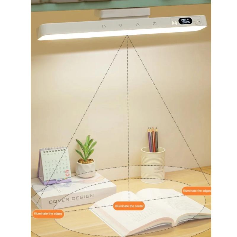 Touch Table Lamp Magnetic Desk Lamp Bulit-in 2500mAh Battery for Reading Cabinet Mirror Bedside Rechargeable Night Lights
