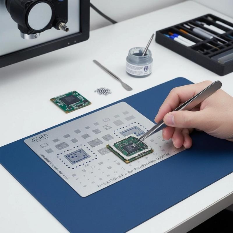 High Hardness Steel Solder Template Stencil Circuit Board Making Proofing Hole Mainboard Processing Board Repair
