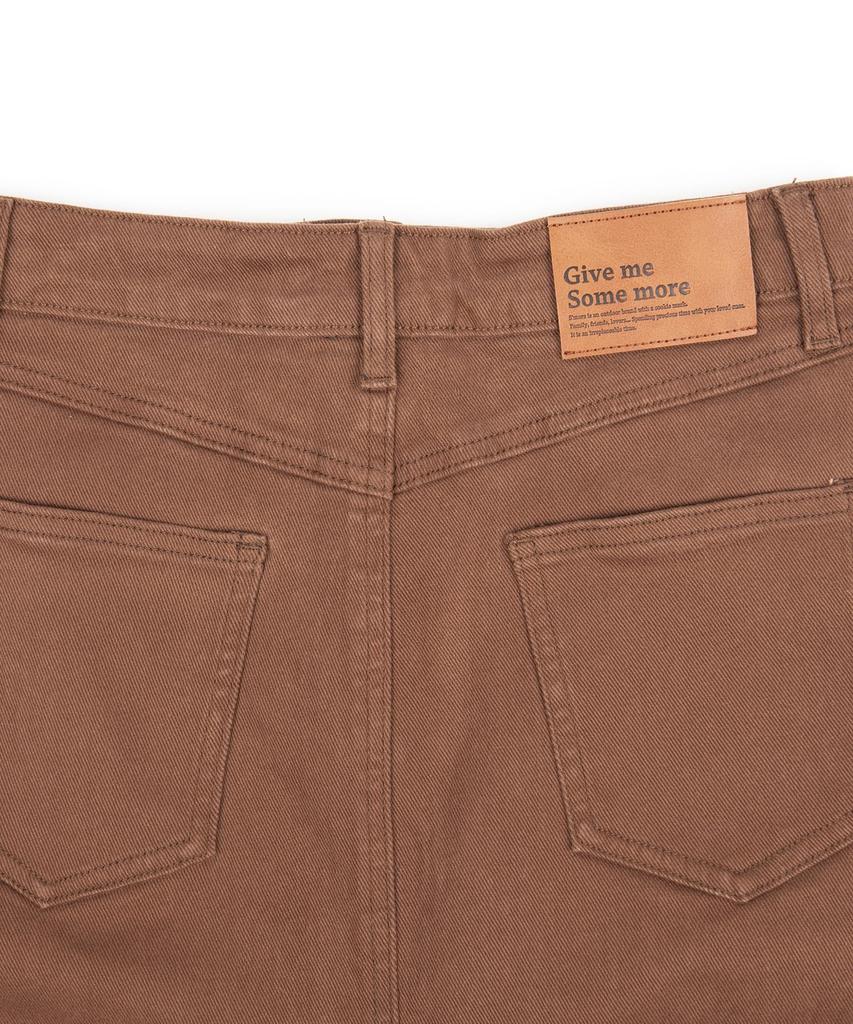 Jupe Longue Stretch en Denim S'more, (Brown, L)