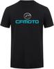 Lustiges Herren T-Shirt Cfmoto Baumwolle Kurzarm Mann Männer T-Shirts Tee Tops Schwarz