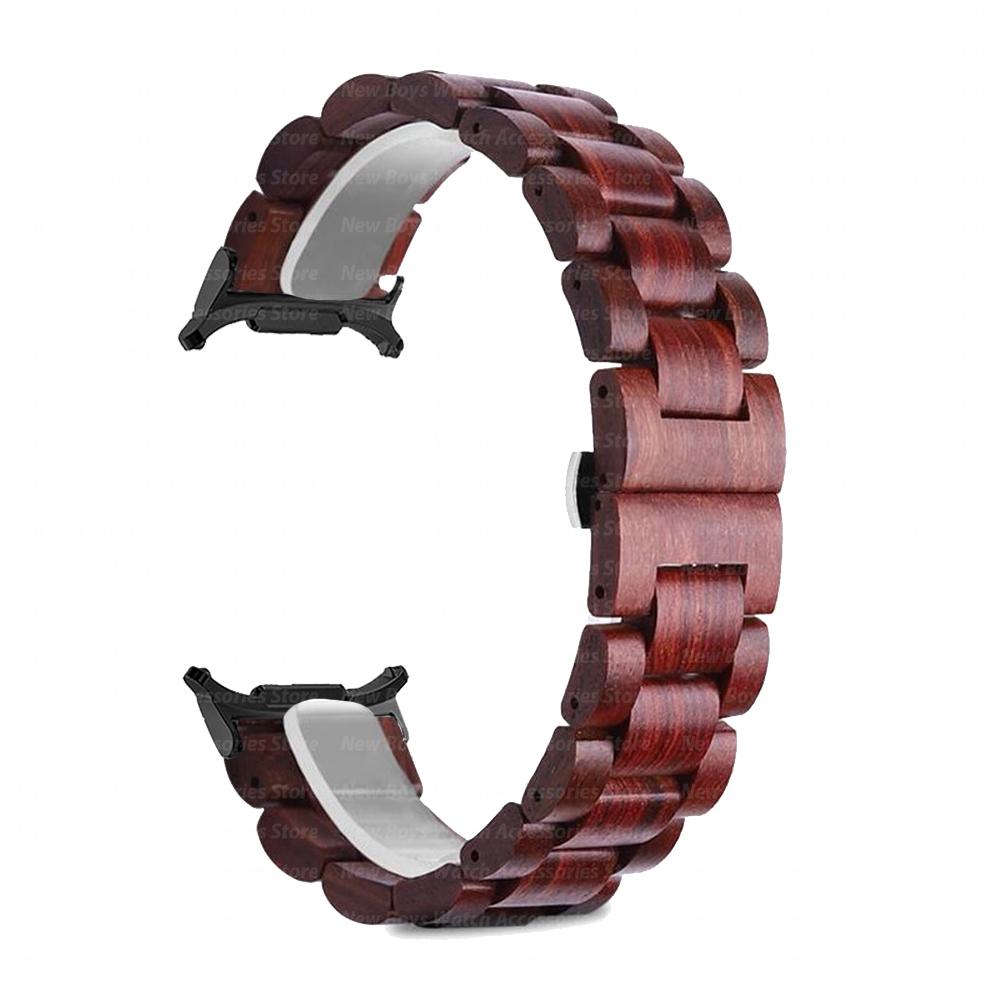Cinturino in Legno per Samsung Galaxy Watch 8Classic 46mm 8 40mm 44mm Braccialetto Quick Fit per Galaxy Watch Ultra 2025 47mm Cinturino Senza Spazi