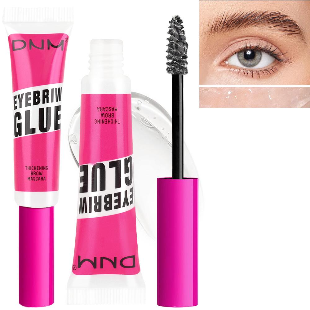 Natürliche dreidimensionale Faser-Augenbrauenfarbe Langanhaltende natürliche Farbe Augenbrauen-Styling-Creme