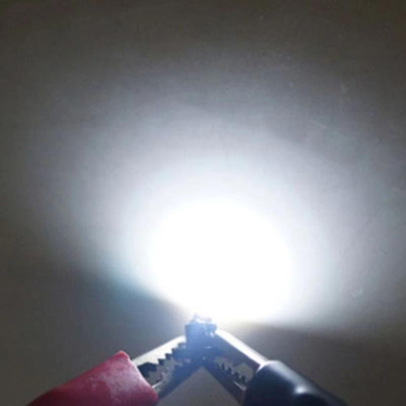 10Pcs Automotive LED Bulbs for Auto Instrument Lamps Dashboard Indicators T3 4.2 4.7 12V Dashboard Light