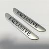 3D Metal  Side Fender Stickers Emblem Badge Car Styling Accessories