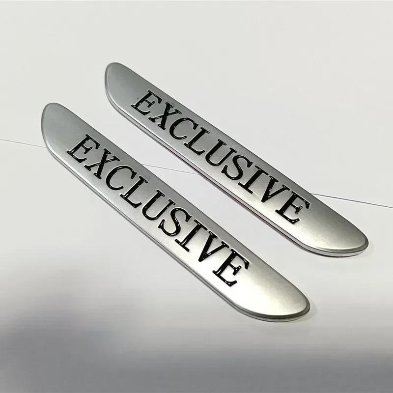 3D Metal Side Fender Stickers Emblem Badge Car Styling Accessories