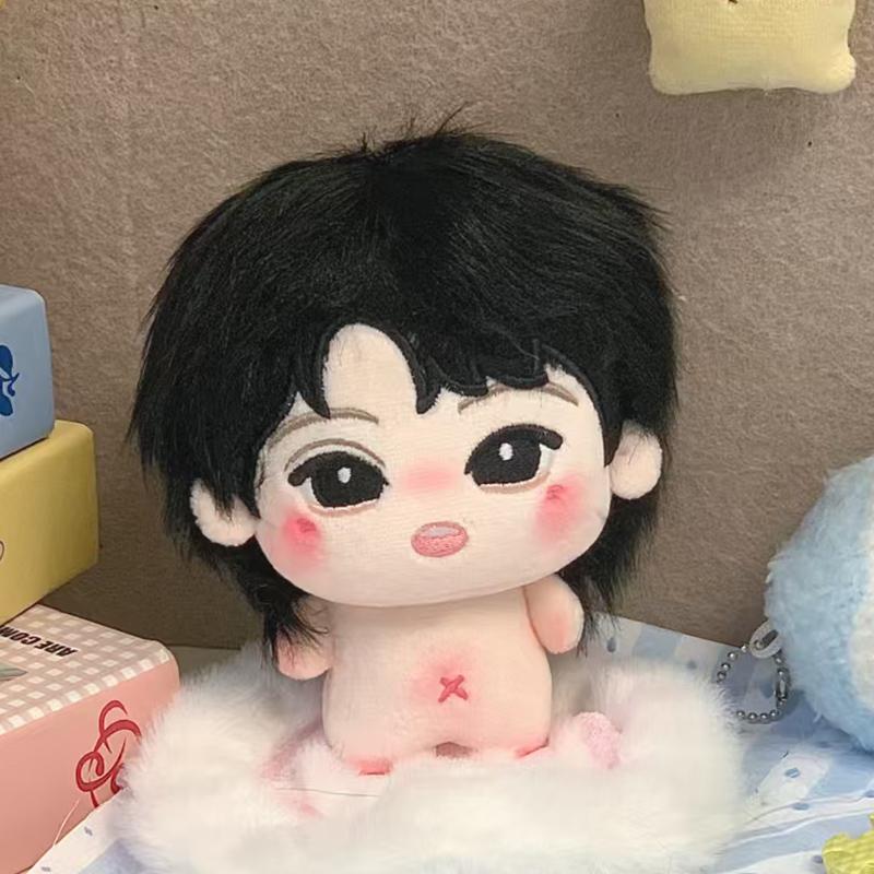10cm Kawaii Nackte Plüsch Baumwollpuppe Idol Stofftier Super Star Figurpuppe Niedliche Anime Gaming Peripherie Körperpuppe für Mädchen Geschenke