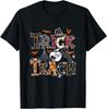 Rudens brīvdienu tematisks Pateicības Helovīna Teacher Tee Unisex T-krekls