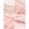 Summer Lace Patchwork Chiffon Dress, Short-Sleeved Fairy Style Cake Skirt In Black