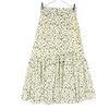 SNIDEL Overall Handle Long Length Flare Skirt 1 Ivory SWFS224182 Women Used