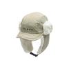 MALBON GOLF Faux Fur Fleece Cap Beige