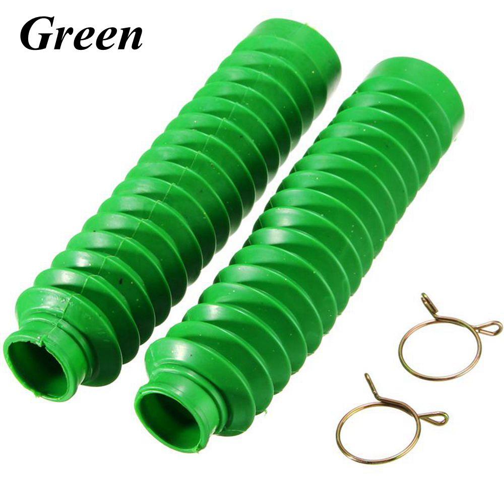 1Pair Fashion New Universal Gaiters Boots Case Motorcycle Rubber Protector Front Fork Cover