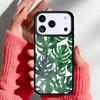 Monstera Flower Tropical Green Leaves Phone Case for iPhone 17 Air 16e 15 14 13 Pro Max Back Cover for 12 11 Pro Coque