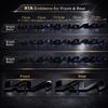1pcs 3D Newest ABS Car Front Logo Front Grill Hood Rear Bumper Tail Door Trunk Sticker Car Emblem Styling Accessories For Kia Rnqt40