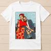 Frida Kahlo and Vincent Van Gogh Fun Gift Tshirts Loose Casual Tshirts Couple AllSeason Streetwear Shirts Vintage Clothes