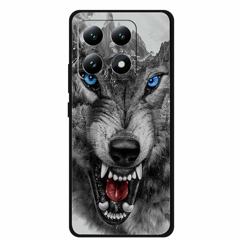 For Xiaomi 15T 5G Case Colorful Flowers Soft Silicone TPU Back Case For Xiaomi 15T Pro 5G Capa Boho Colorida Anti-Scratch Cover