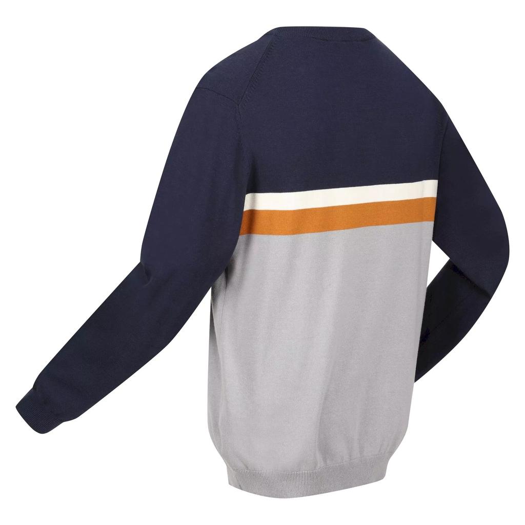 Regatta Pull Tricoté Kaelen à Blocs de Couleurs pour Homme