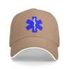 Unisex Baseballkepsar EMT Livets Stjärna Akut Medicinsk Utomhus Streetwear Sommar Sport Baseballkepsar Hiphopkeps Casquette Kepsar