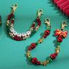 Miniature Holiday Key Chain Decorative Gift Item Child Friendly Sturdy Materials Cute Christmas Key Holder