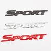 3D Metal SPORT Logo Fender Emblem Rear Trunk Badge Sticker Decals for Highlander Yaris Corolla Camry CHR Car Accessories