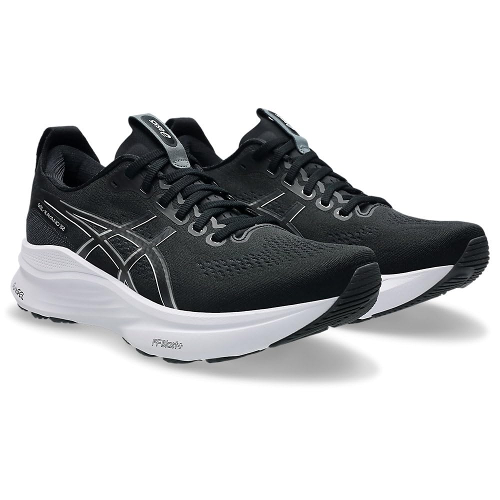 Asics Official Store Exclusive 32 Running Size GEL-KAYANO Men's Shoes, 27.5 E, Black/White