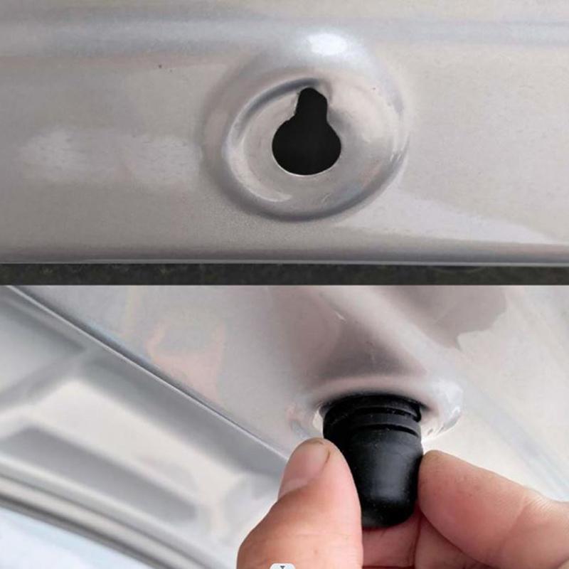 2Pcs Car Rubber Bumper Bonnet Hood Lid Stop Buffer Tailgate Cushion