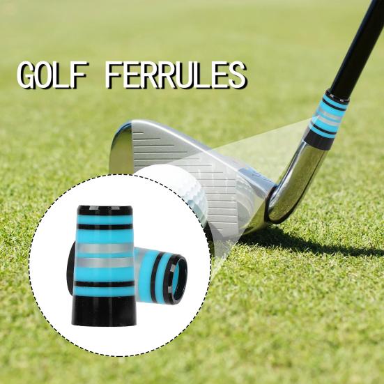 1/10 stk Golf Jernhylser Fargerike Striper Golfkøllehylse for 0,35" Konisk Spiss Jern Wedge Skaft