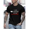 Vintage T-Shirts für Herren Save The Stick Schaltgetriebe Drei Druck Top Übergroßes T-Shirt Hip Hop T-Shirts Herrenbekleidung Camiseta
