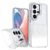 Glitterverloop voor Beugelhoesje voor Samsung Galaxy S26 Ultra S2 Plus S24 FE A6 A37 A17 Magneet Houder Stand Cover