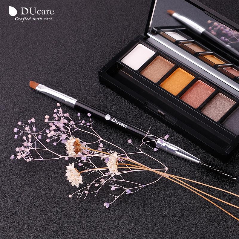 DUcare 3pcs Eyelash Eyebrow Brush Double Head Brush 2 In 1 Professional Cosmetics Beauty Tools Eyebrow Comb Makeup Brushes