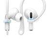 Silikoniniai ausų kabliukai Apple AirPods 4 Pro 2 1 priedams. Anti-fall Bluetooth ausinių laikiklis Galaxy Buds 3 sportui. Ausų kabliukai.