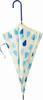 Miyajima Long Umbrella 60cm Jump Slim Windproof Frame Circle Drop Sky UV Cut Coating [17750]