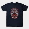 Asian Size Men Black Print T-shirt Winchester Bros. No-Cut Heat Transfer Print Cotton Tshirt