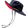 Basic Quench Teflon Safari Sun UPF Rain Large Navy Hat, Water-Repellent, Washable, Protection, 50+, Hat, Size, (Red Lining)