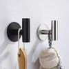 Stainless Steel Bathroom Towel Hook Wall Mounted Coat Robe Clothes Hook for Bathroom Kitchen Garage
