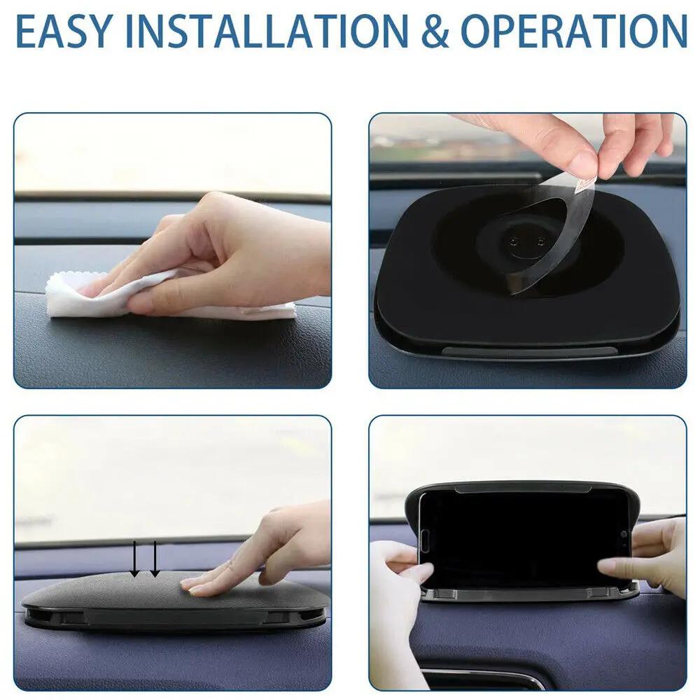 Universeel Dashboard Paneel Autotelefoonhouder Clip GPS-Montagestandaard Display Telefoonaccessoires