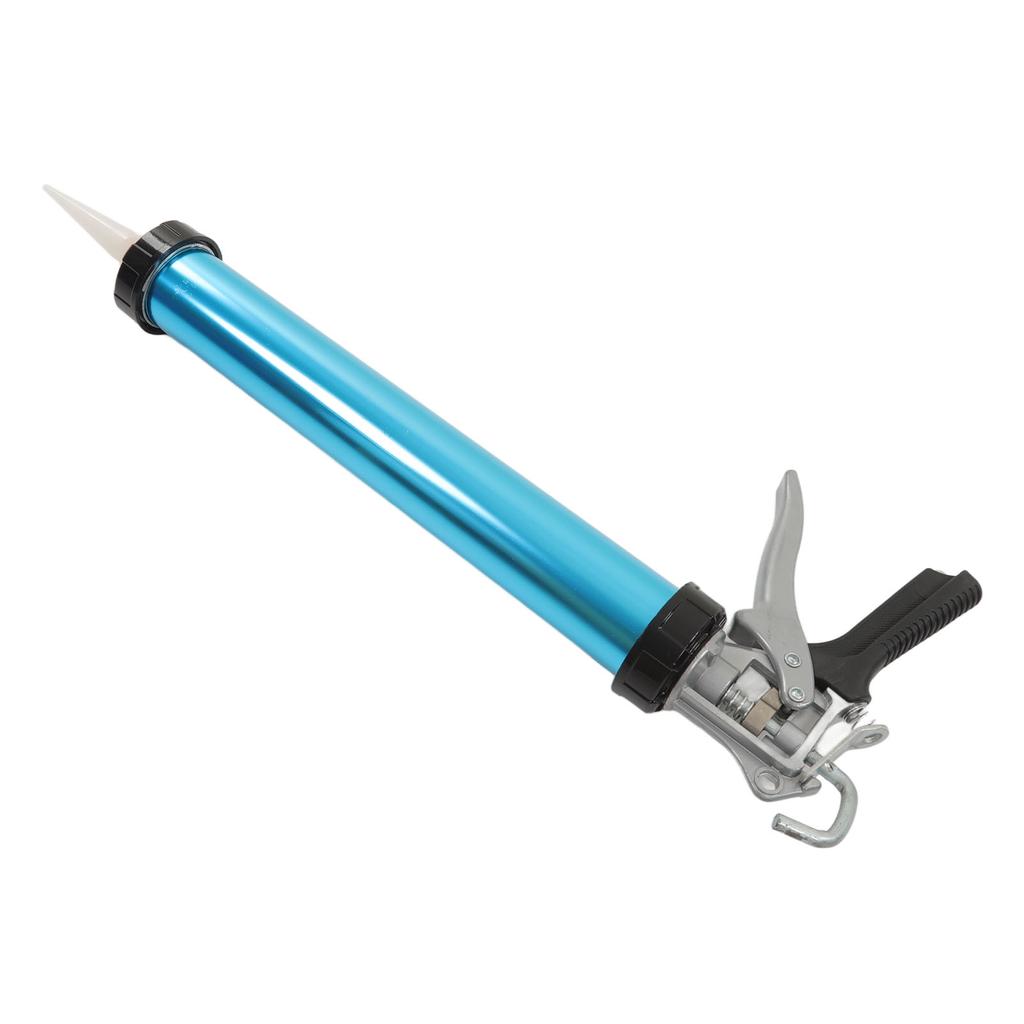 Professionelle Handkartuschenpistole, tropffrei, Aluminium, kraftsparend, drehbarer Griff, Hochleistungs-Dichtmittel