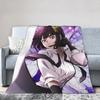 Anime Bungo Stray Dogs Blanket Fleece Winter Multi-function Lightweight Throw Blanket for Home Office Bedspreads