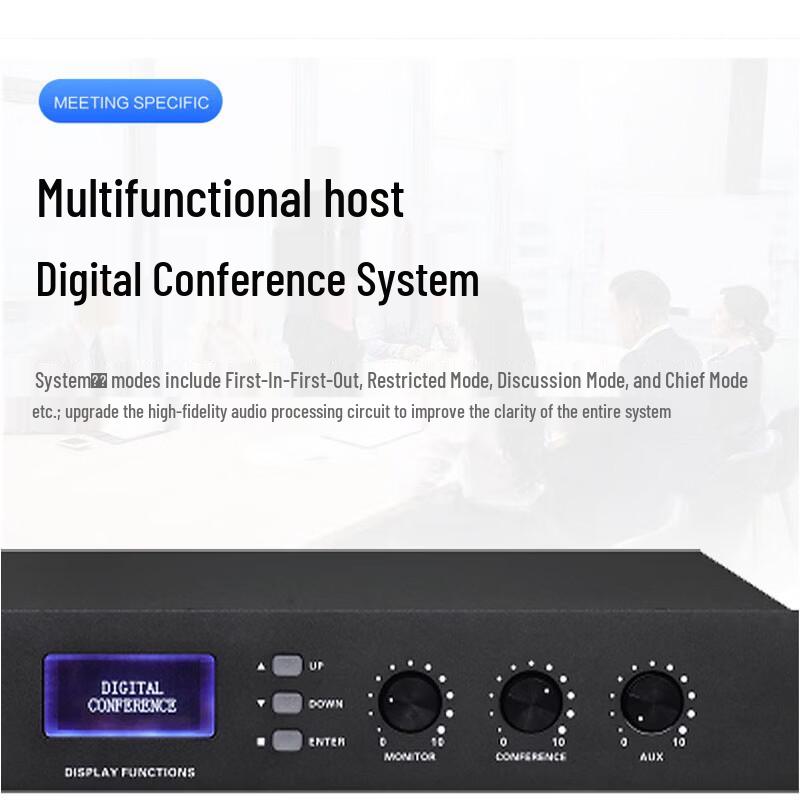 HuiDu QH-660 Professional Wired Conference Microphone System (CN Version)