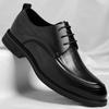 Chaussures de ville pour hommes, chaussures décontractées haut de gamme britanniques pour hommes, chaussures de créateur pour marié, mariage, chaussures en cuir pour hommes, chaussures Oxford quatre saisons