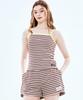 Soipeuyukaen Retro Striped Terry Shorts