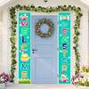 Easter Decoration Bunny Egg Carrot Porch Sign Welcome Happy Easter Banner Door Couplets Hanging Ornament Easter Decor for Home