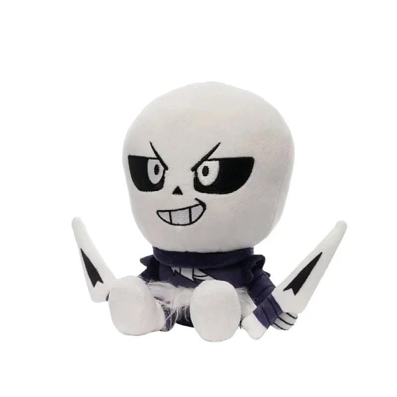 Undertale Cross Sans Plush Toy XTale Underverse AU Cartoon Stuffed Doll Collectible Gift For Fans