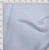 oneOone Cotton Flex Grayish Blue Fabric Woodpecker Dress Material Fabric Print Fabric By The Yard 40 Inch
