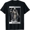 Vintage Tarot Card Death Reaper Occult Satan Unholy Horror T-Shirt Unisex T-Shirt