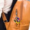 1/2Pcs Automobile Pendants with Lanyard Easy To Hang Colorful Crystal Design Sparkling Acrylic