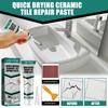 Tile Repair Paste Fast Drying Waterproof Crack Filler Adhesive For Bathroom Kitchen Porcelain Marble Bathtub Toilet Kit