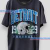 Vintage Detroit Football T-shirt en kinder t-shirt: Game Day T-shirt