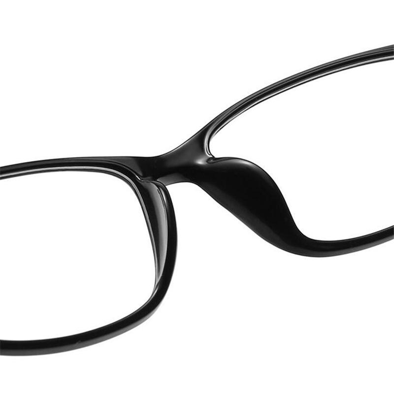 TR90 Anti-blue Light Square Nearsighted Glasses Women Men Black Red Frame Prescription Eyeglasses Diopter 0 -0.5 -0.75 To -6.0