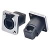 With Rubber Cover RJ45 Network Connector Waterproof Aviation Plug Socket RJ45 Ethernet Connector