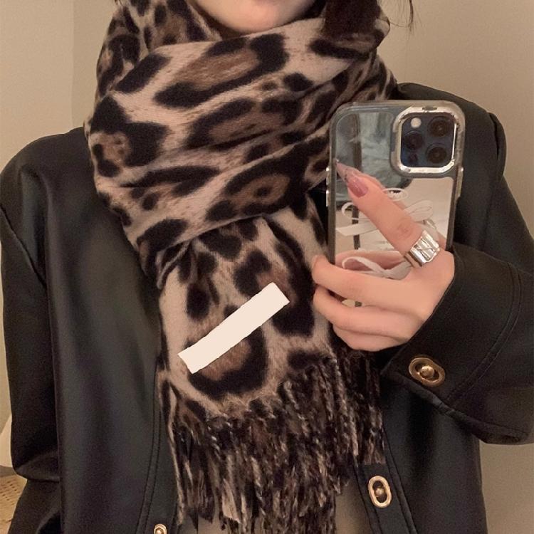 Stylish Leopard Print Shawl Poncho Wrap for Women Leopard Print Sweater Supplies